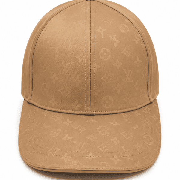 Minimal Luxe Monogram Cap – Classic Pattern