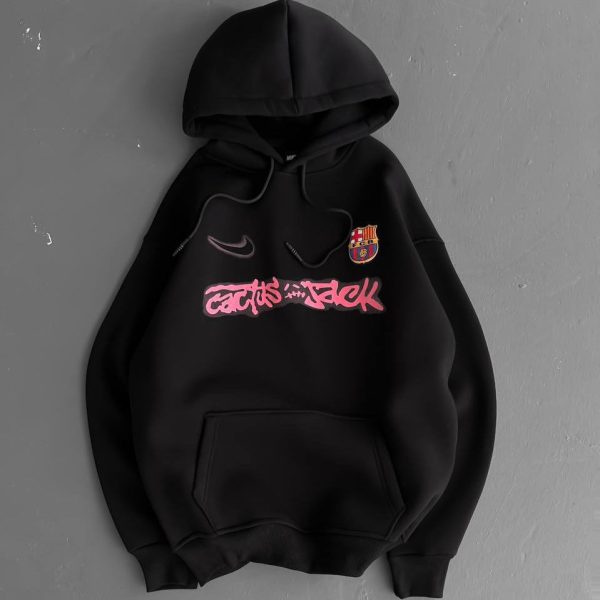 Barcelona Hooded Oversized Sweatshirt - Stylish and Comfortable