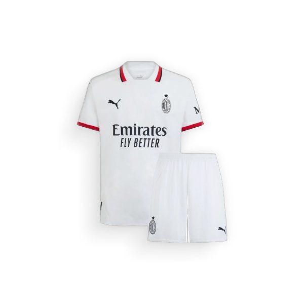 931e3cb0-e2a4-4078-8279-ac7951849e4e_converted | AE JERSEY White football jersey with red-trimmed collar, Puma logo, club crest, and Emirates Fly Better sponsor text.
