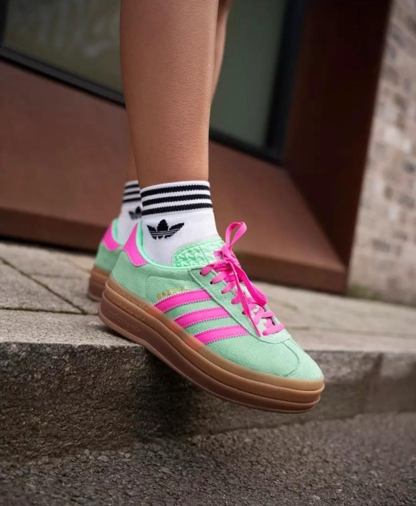 adidas-gazelle-bold-pulse-mint-pink-642987 | AE JERSEY adidas Gazelle Bold Pulse Mint Pink - uaessss