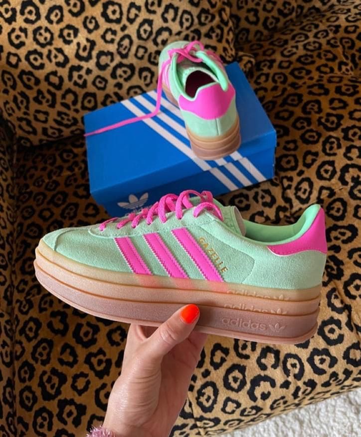 adidas-gazelle-bold-pulse-mint-pink-835372 | AE JERSEY adidas Gazelle Bold Pulse Mint Pink - uaessss