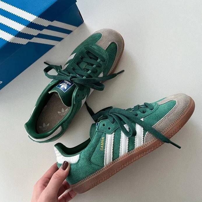 adidas-samba-og-collegiate-green-gum-grey-toe-662313 | AE JERSEY adidas Samba OG Collegiate Green Gum Grey Toe - uaessss