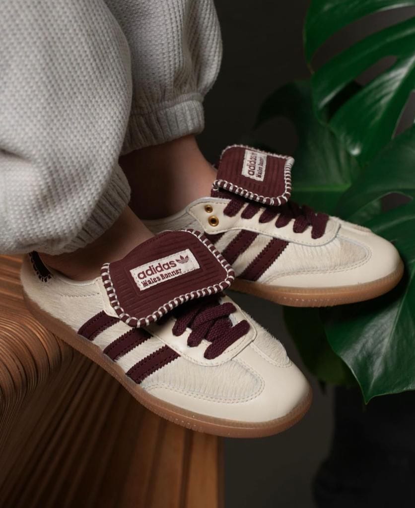 adidas-samba-pony-tonal-wales-bonner-cream-white-830076 | AE JERSEY adidas Samba Pony Tonal Wales Bonner Cream White - uaessss
