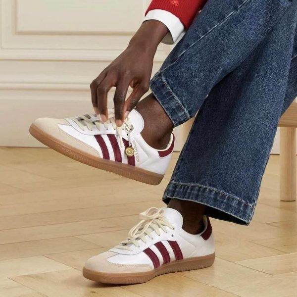 adidas Samba Sporty & Rich White Bold Gold