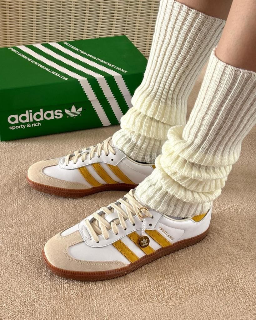 adidas-samba-sporty-rich-white-bold-gold-950454 | AE JERSEY adidas Samba Sporty & Rich White Bold Gold - uaessss
