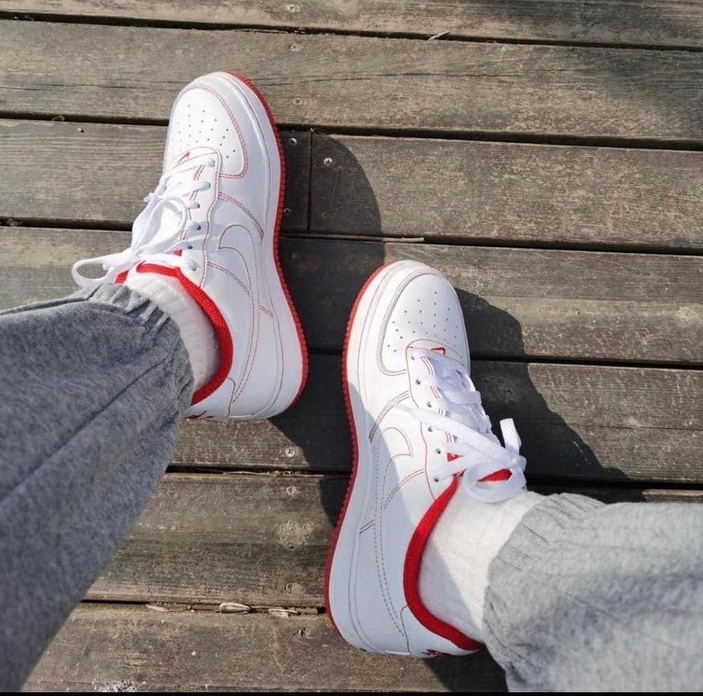 air-force-1-red-stitch-127309 | AE JERSEY Air force 1 Red Stitch - uaessss