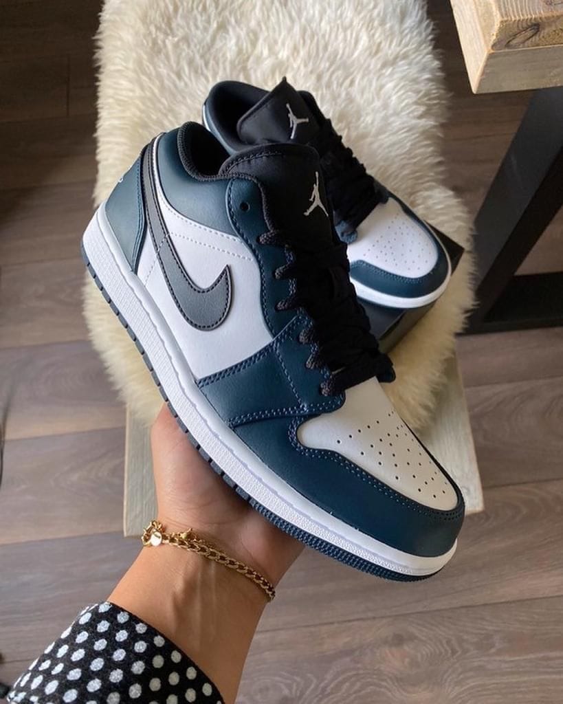 air-jordan-1-low-dark-teal-161945 | AE JERSEY Air Jordan 1 Low Dark Teal - uaessss