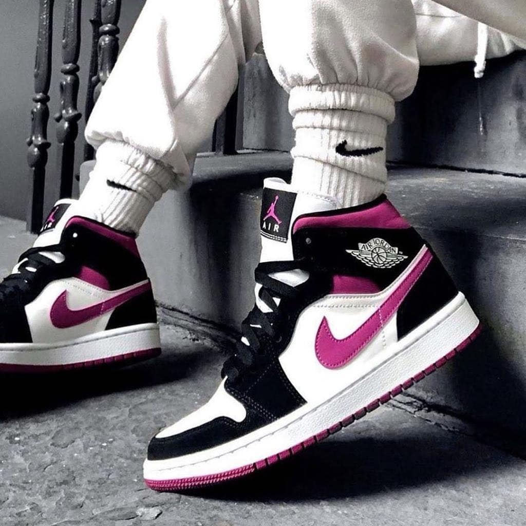 air-jordan-1-mid-magenta-400697 | AE JERSEY Air jordan 1 mid magenta - uaessss