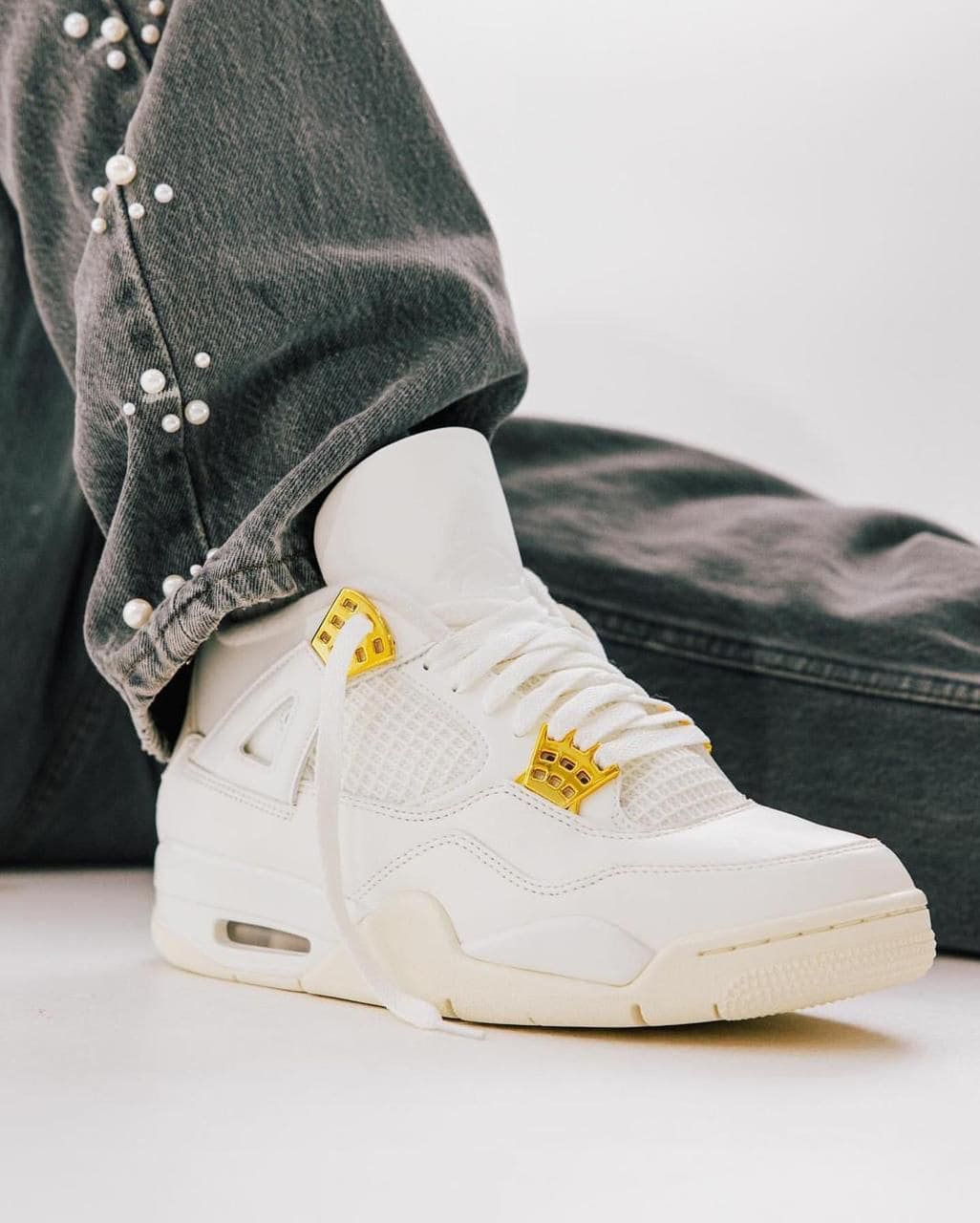 air-jordan-4-metallic-gold-137198 | AE JERSEY Air Jordan 4 “Metallic Gold” - uaessss
