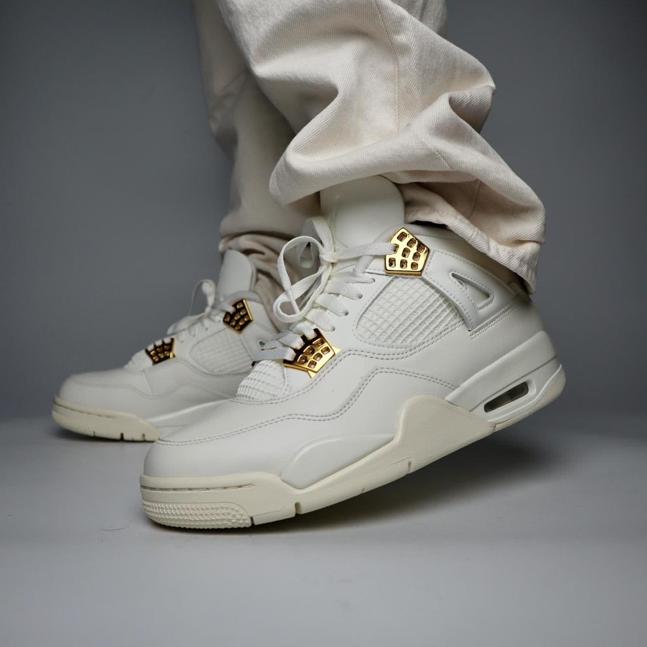air-jordan-4-metallic-gold-677548 | AE JERSEY Air Jordan 4 “Metallic Gold” - uaessss