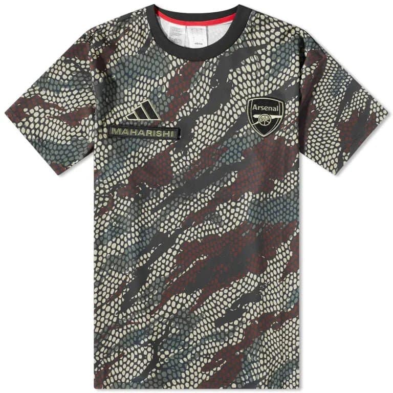 arsenal-special-edition-maharishi-jersey-202324-806250 | AE JERSEY Arsenal SPECIAL EDITION MAHARISHI JERSEY 2023/24 - uaessss