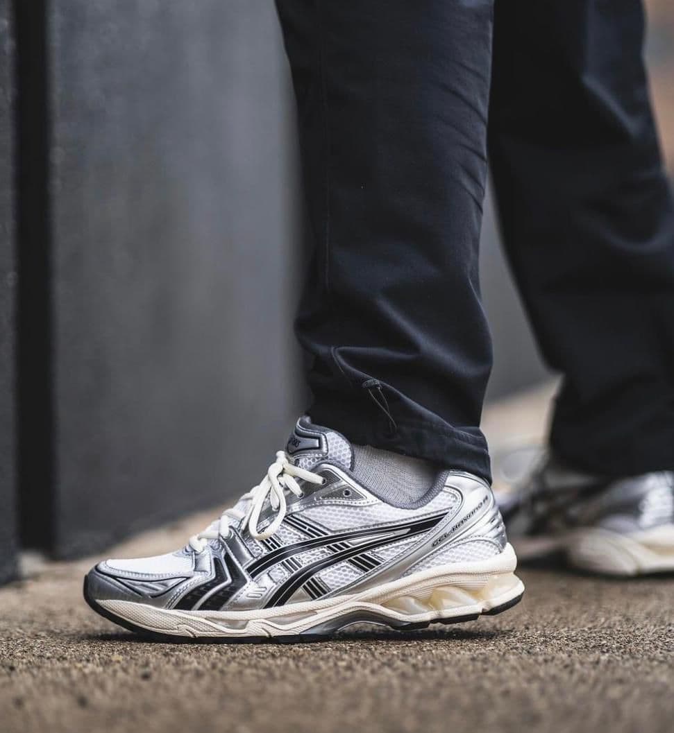 asics-gel-kayano-14-jjjjound-silver-black-938940 | AE JERSEY ASICS Gel - Kayano 14 JJJJound Silver Black - uaessss