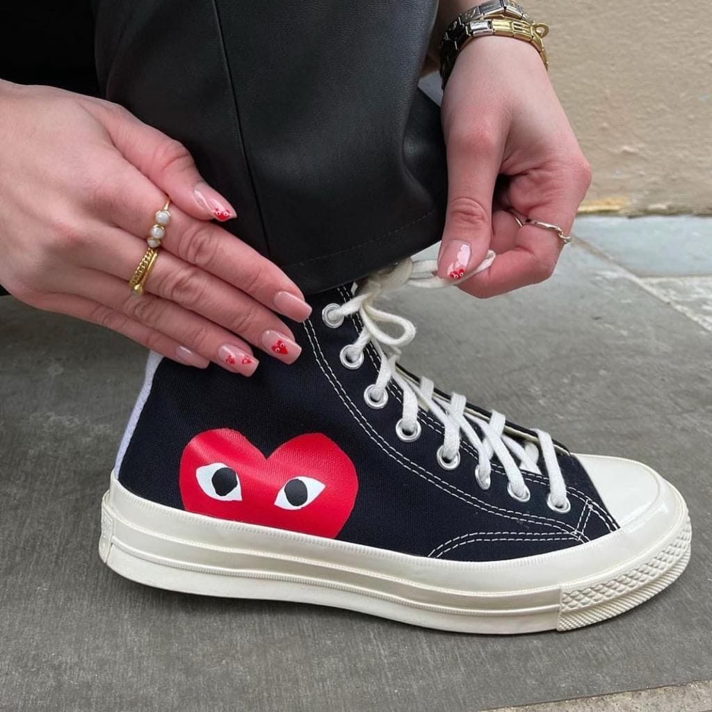 cdg-x-converse-chuck-taylor-all-star-hi-405680 | AE JERSEY CDG x Converse Chuck Taylor All star Hi - uaessss