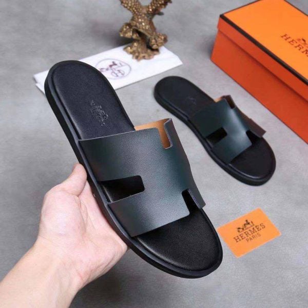 Hermès slipper BLACK - uaessss