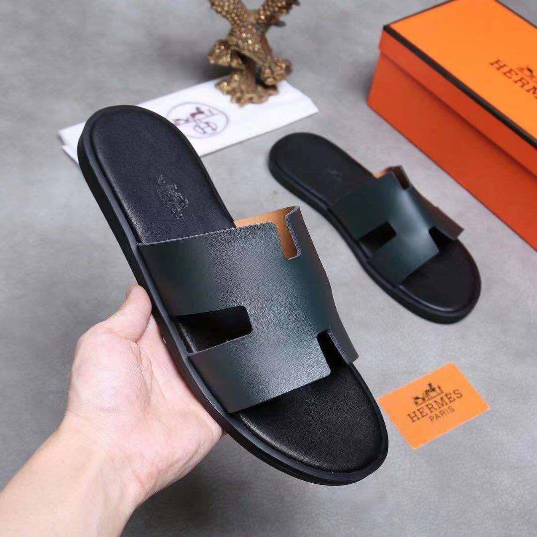 hermes-slipper-black-739814 | AE JERSEY Hermès slipper BLACK - uaessss